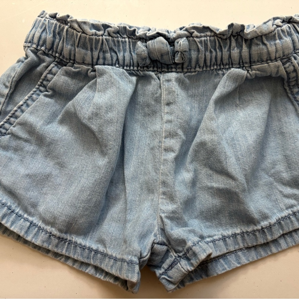 OshKosh B'gosh Light Blue Denim Baby Shorts